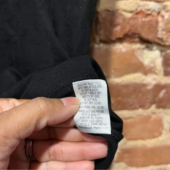 Horiyoshi The Third V-Neck Tee Demon Graphic Japanese Small - Picture 4 of 7